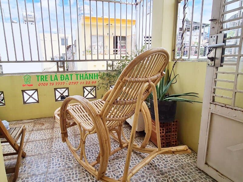 Ghế Mây Bập Bênh - GMBB003